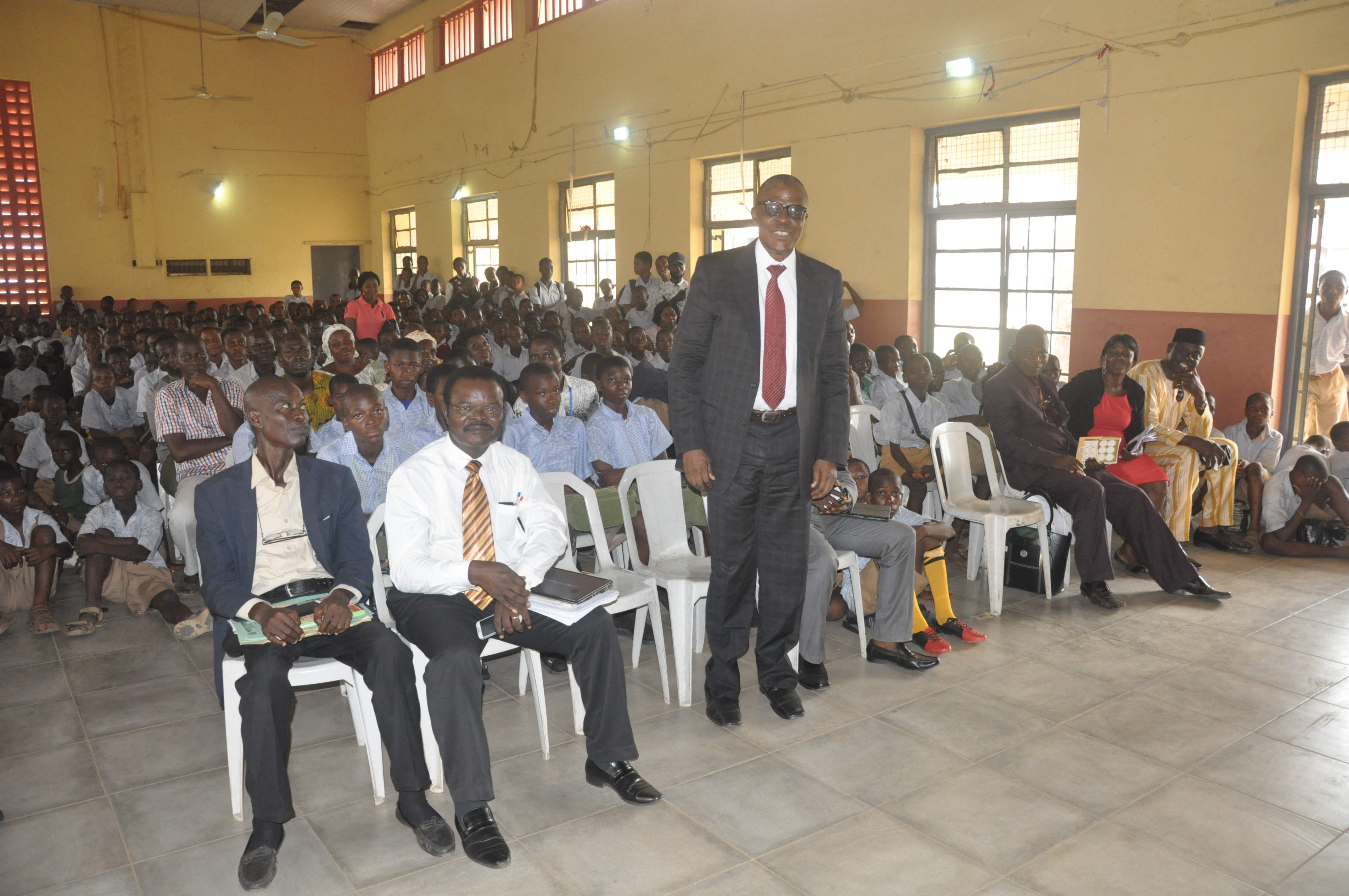 Participants at award ceremony