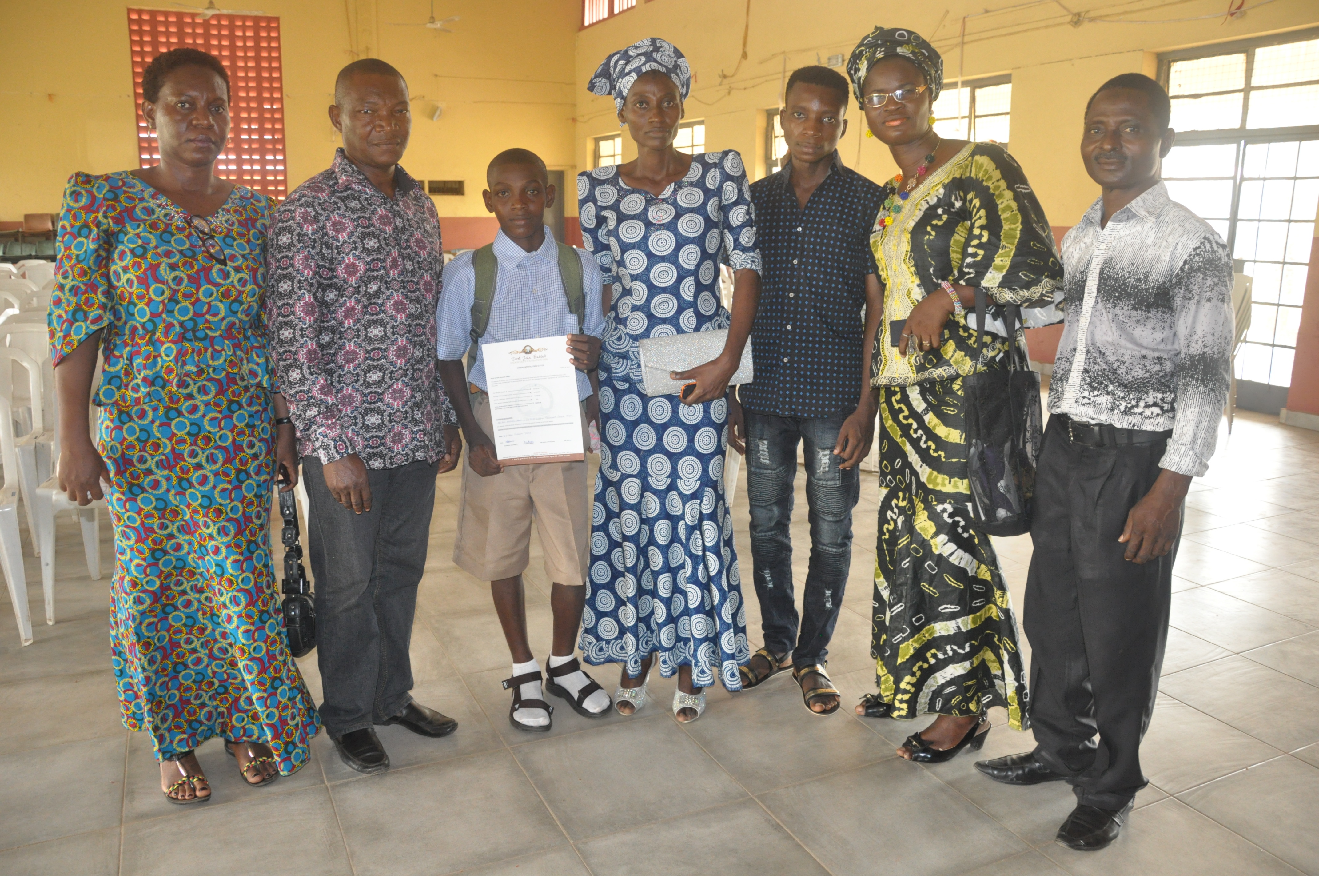 Awardee and Parent